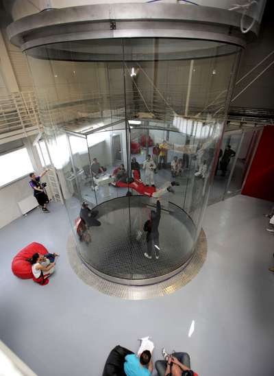 Skydiving arena