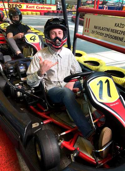 Go-kart track in Prague
