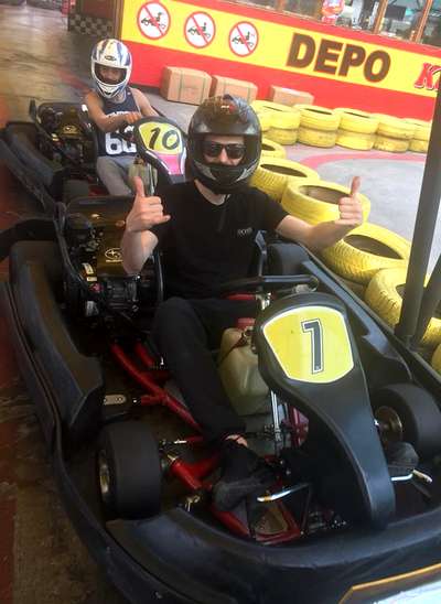 Go-kart track in Prague