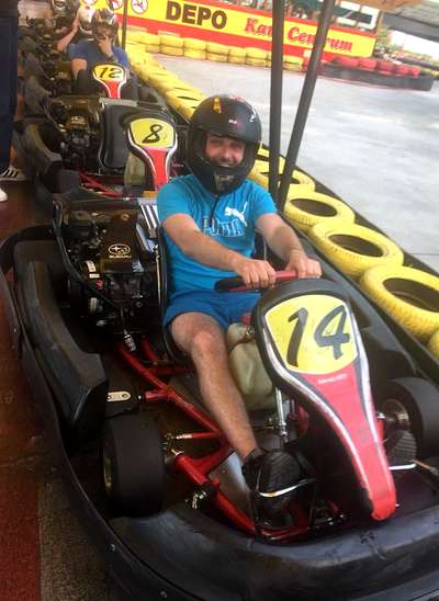 Go-kart track in Prague