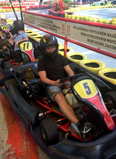 Go-kart track in Prague
