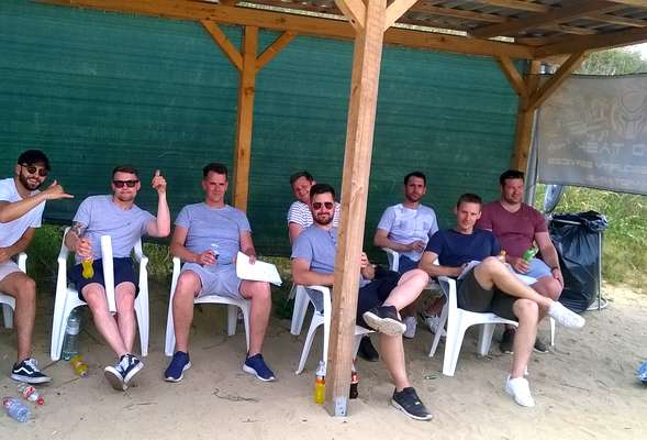 Clay pigeons shooting