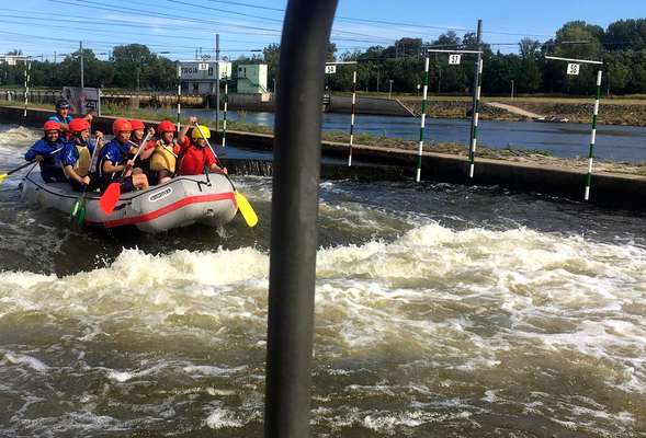Rafting in Prague