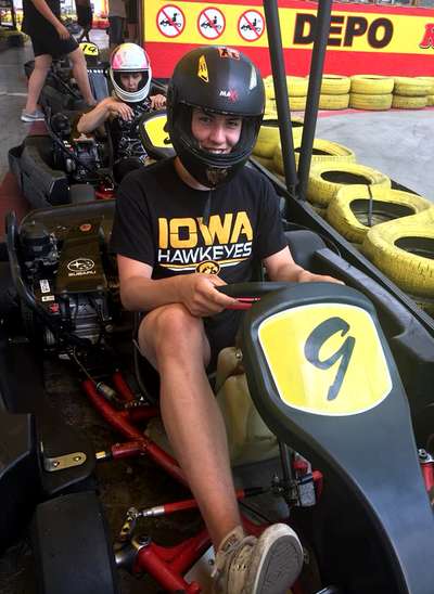 Go-kart track in Prague
