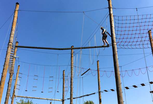 High rope | an unusual experience