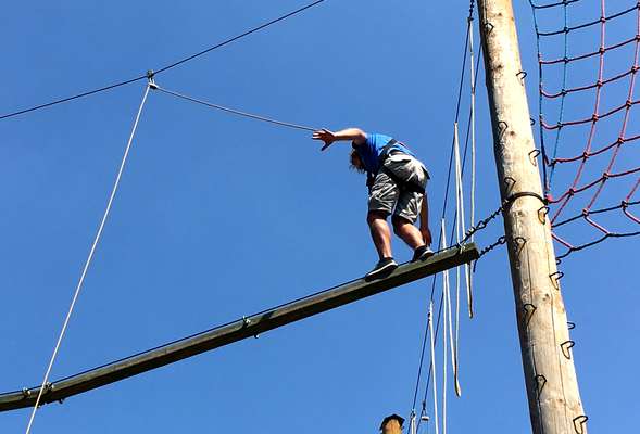 High rope | balancing in the height