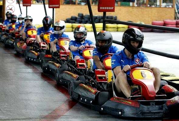 Go-kart track in Prague